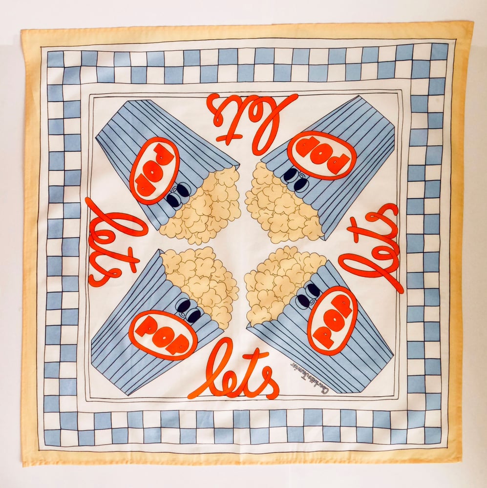 Image of PRE ORDER FOULARD - LET'S POP