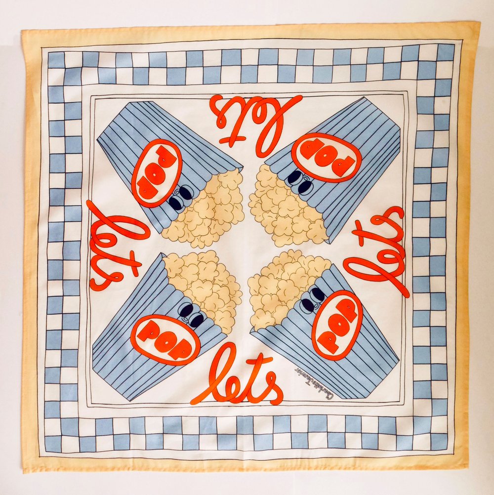 Image of PRE ORDER FOULARD - LET'S POP