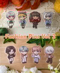 Image 1 of NijiFashion Epoxy Acrylic Pins Vol 2
