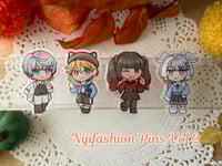 Image 2 of NijiFashion Epoxy Acrylic Pins Vol 2