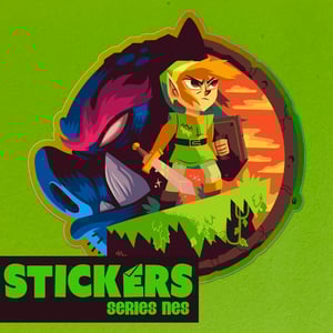 Image of 5" STICKERS - Series NES