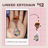 Linked Keychain - KobyLu zine