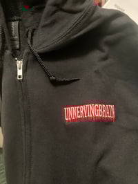 Image 4 of Unnervingbrain Text Hoodie