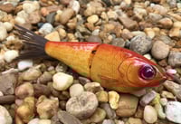 Image 6 of  Custom Airbrushed Glide Bait 8013