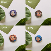 Image 2 of Stardew Valley Bachelors and Bachelorettes Mini Pinback Buttons