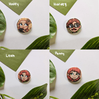 Image 3 of Stardew Valley Bachelors and Bachelorettes Mini Pinback Buttons