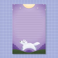 Moonlight Frolic Notepad