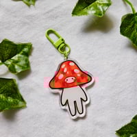 Image 2 of Mushroom Friend Acrylic Keychains