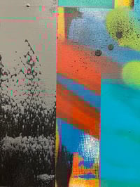 Image 4 of “Electric Dust" — Small Wall Art on Original Canvas 18 x 24”
