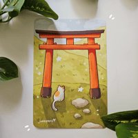 Image 3 of Cat Themed Postcard Print Set