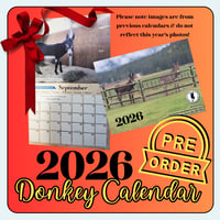 *Pre-Order -  2026 Donkey Calendar