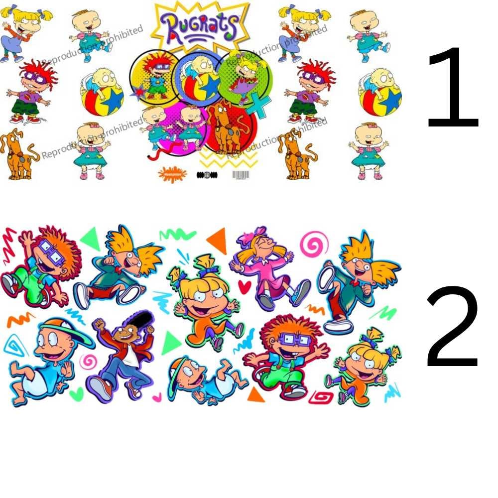 Image of Rugrats Uv Dtf Wrap Choice of 2 Designs