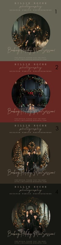 Holiday Family Mini Studio Session