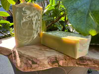 Image 1 of Worthy (Frankincense & Myrrh):  Goat Milk; Tallow; Hemp Seed and Coconut Oil Soap