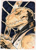 Image of  Original drawing, Samurai Dinosaur Chote  