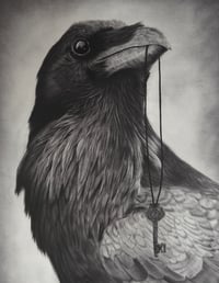 Image 1 of Giclee print  “Harbinger of secrets”  2022