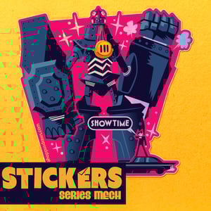 Image of 5" STICKERS - Series MECH