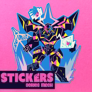 Image of 5" STICKERS - Series MECH