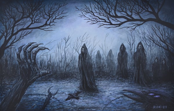 Image of OMINISTIKK - origiunal painting