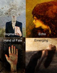  Mixed Media photo encaustic print on wood panel