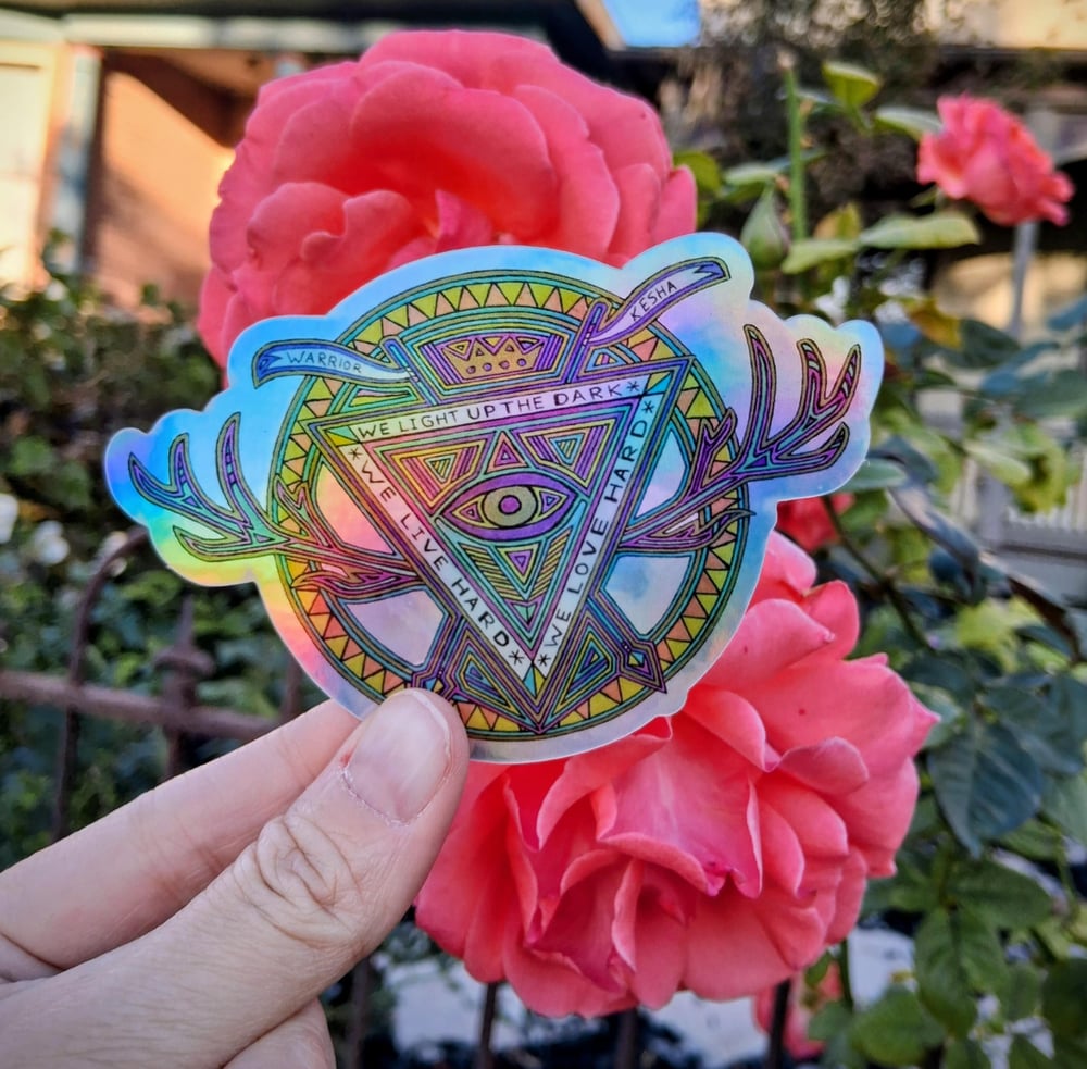 Image of Kesha Vinyl Sticker