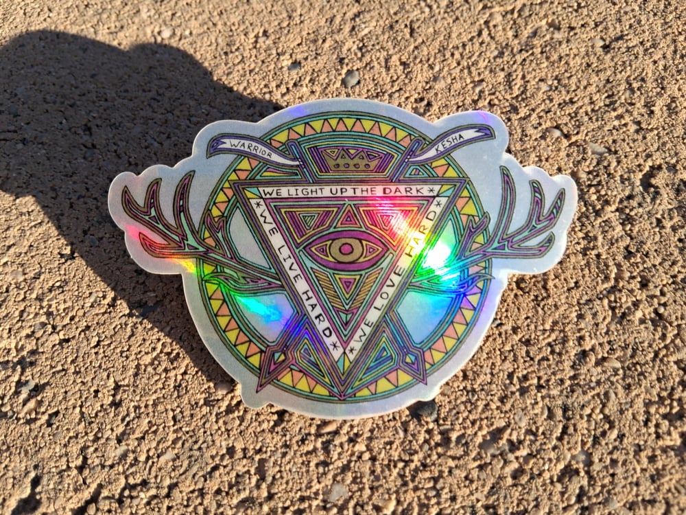 Image of Kesha Vinyl Sticker