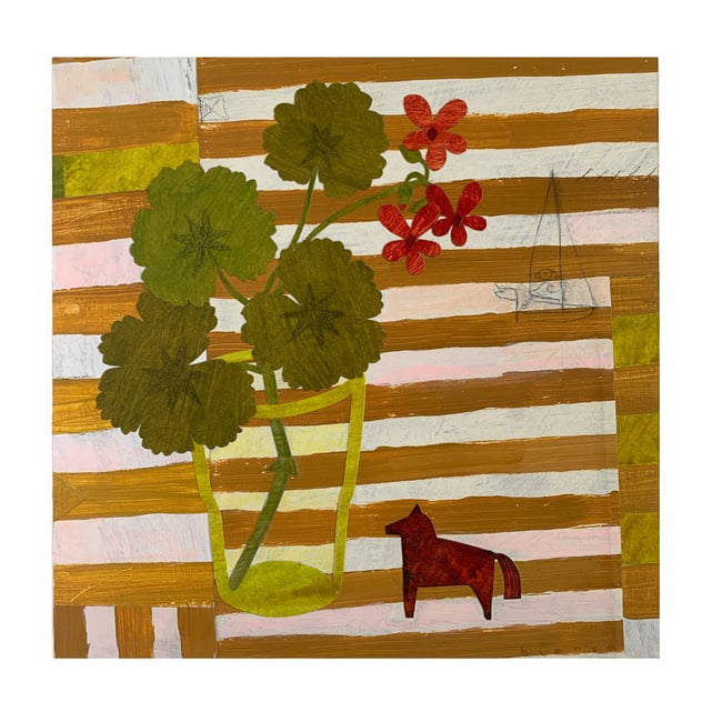 New!!  Tiny Gifts IV ~ original mixed media