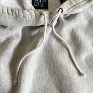 Image of Gap Lightweight Reverse Weave Hoodie