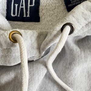 Image of Gap Lightweight Reverse Weave Hoodie
