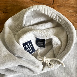 Image of Gap Lightweight Reverse Weave Hoodie