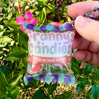 Image 3 of Granny's Candies, Halloween Candy Bag - Puffy Keychain