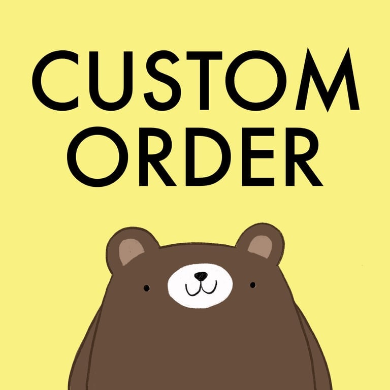 Image of custom order for Emily