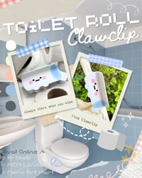 Image 1 of Toilet Roll Clawclip 🧻