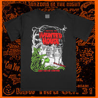 HAUNTED HOUSE BLACK TEE 