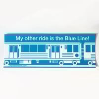 Image 4 of Chicago “L” Bumper Stickers