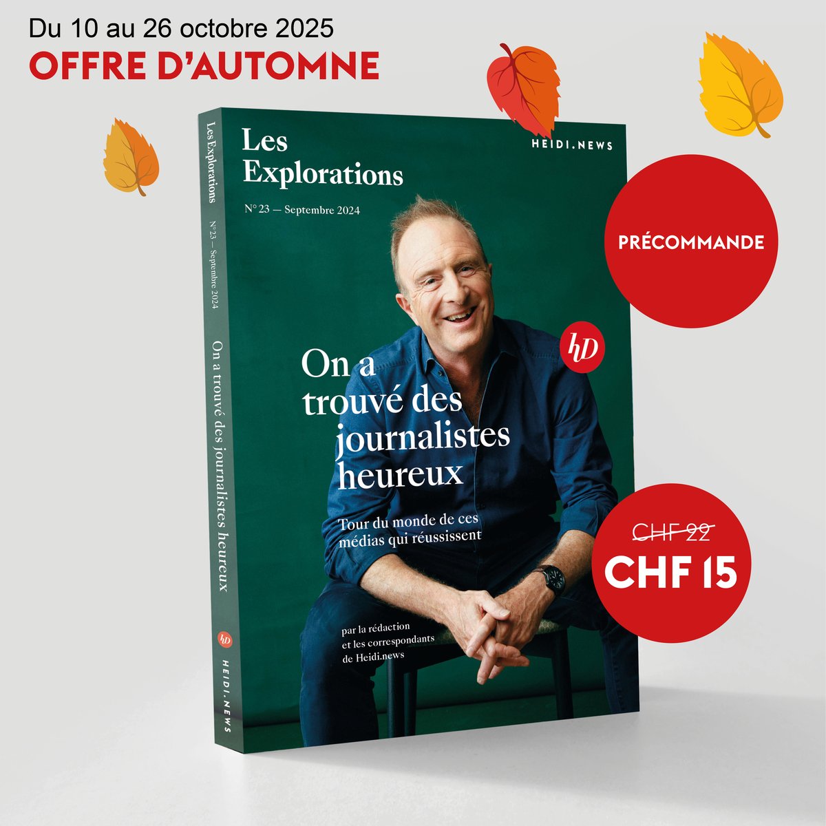Image of On a trouvé des journalistes heureux