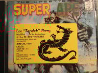 Image 1 of LEE SCRATCH PERRY - SUPER APE CD & TICKET STUB - EL REY THEATRE , LA - 6/23/99