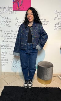 Image 10 of Giacchetto di jeans personalizzato