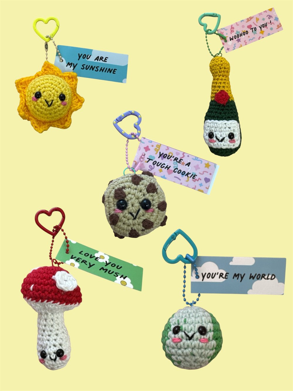 Image of Loopy As Lottie Keyring 