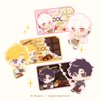 Image 4 of PREORDER Mystic Messenger Chocolate Stickers