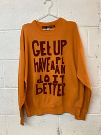 Image 1 of Get Up, orange XL (25"P2P, 28"S2H, 32.5"C2C) 
