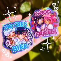 [NEW] ★ MADOKA / HIKARU MEME HOLO STICKER ★