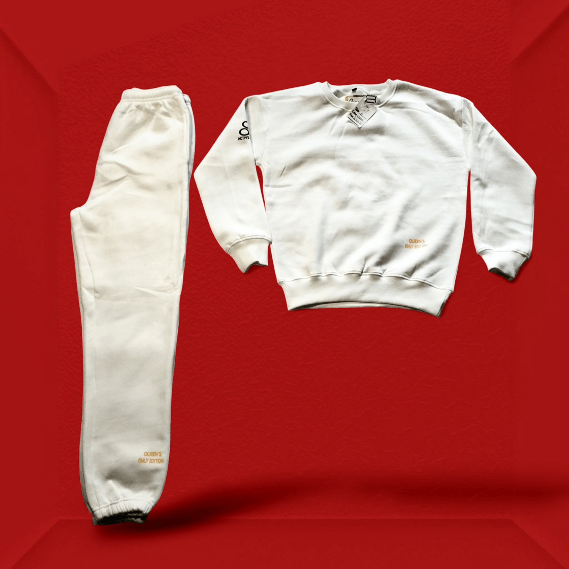 Image of Crew Neck Jogging Suits by Queen's Only Edition/QOE