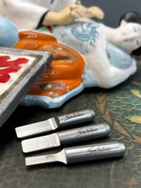 Image 2 of Silver Dragon Tebori Handle