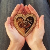 Image 2 of Bijou de mur Milagro Coeur sacré