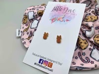 Image 2 of Reindeer SCREW BACK Earrings