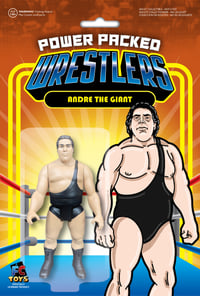 Image 1 of **PREORDER** ANDRE THE GIANT POWER PACKED WRESTLERS SERIES 1 FIGURE BY FC TOYS (3.75" SCALE)