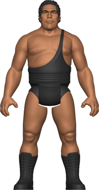 Image 2 of **PREORDER 10/17** ANDRE THE GIANT POWER PACKED WRESTLERS SERIES 1 FIGURE BY FC TOYS (3.75" SCALE)