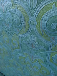 Image 2 of 1960s Vintage Crown Wallpaper Rolls - Groovy Hippie MCM Swinging Sixties Retro 1970s - (Set of 3)