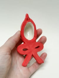 Image 3 of Little Red Riding Hood with knot - Ceramic